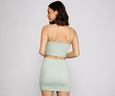 Stylish And Smocked Crop Top
